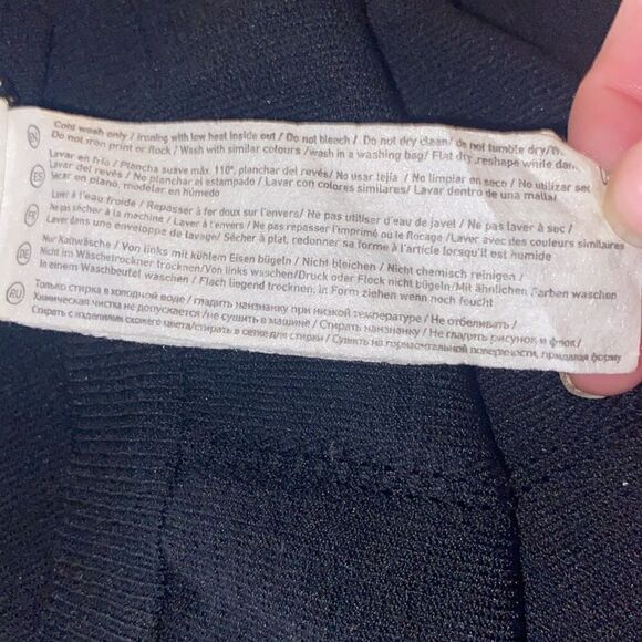 Skunkfunk Garat Wms Sz Sm Black Lightweight Organic Textured Shift Tunic Dress - Picture 7 of 8